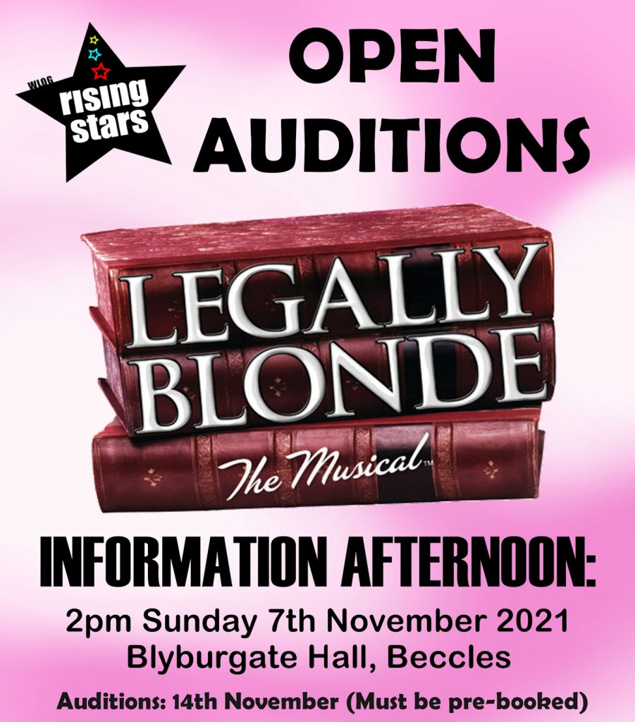 Legally Blonde Open Auditions